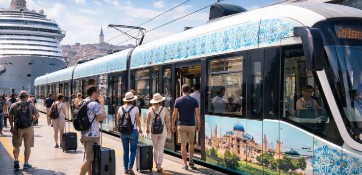 İstanbul'da turistlere özel tramvay! Sadece onlar binecek