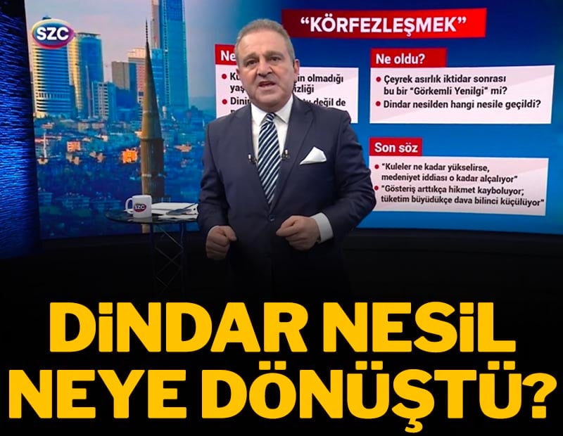 Dindar nesil neye dönüştü? Ekrem Açıkel SÖZCÜ TV ekranlarında yaşanan ahlaki yozlaşmayı anlattı