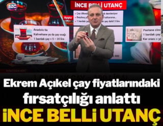 Ekrem Açıkel çay fiyatlarındaki fırsatçılığı anlattı! İnce belli utanç