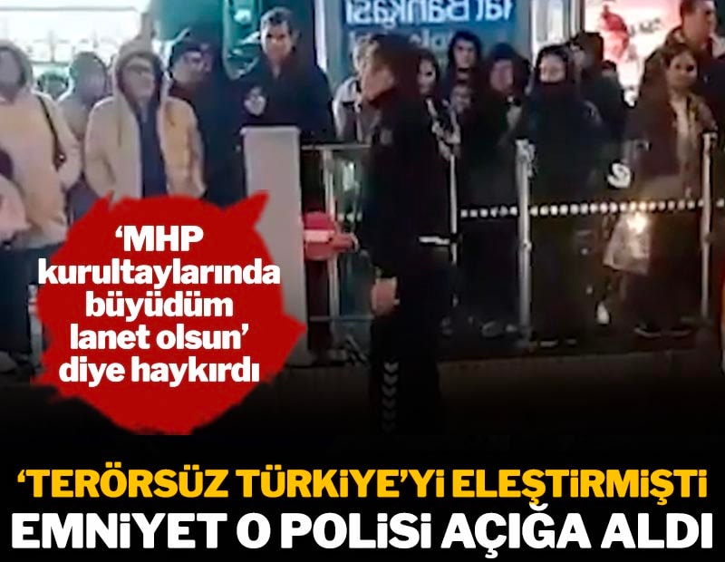 Emniyet'ten açıklama geldi: 'Terörsüz Türkiye' sürecini eleştiren polis jet hızıyla açığa alındı