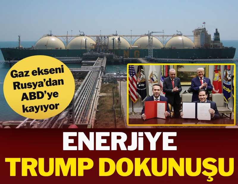 Enerjiye Trump dokunuşu