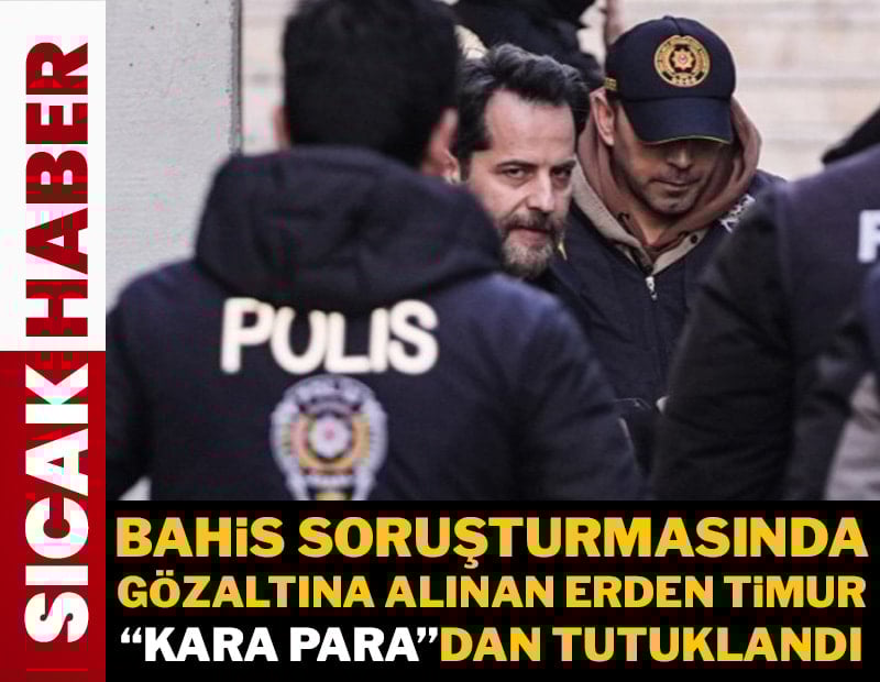 Erden Timur tutuklanarak cezaevine gönderildi