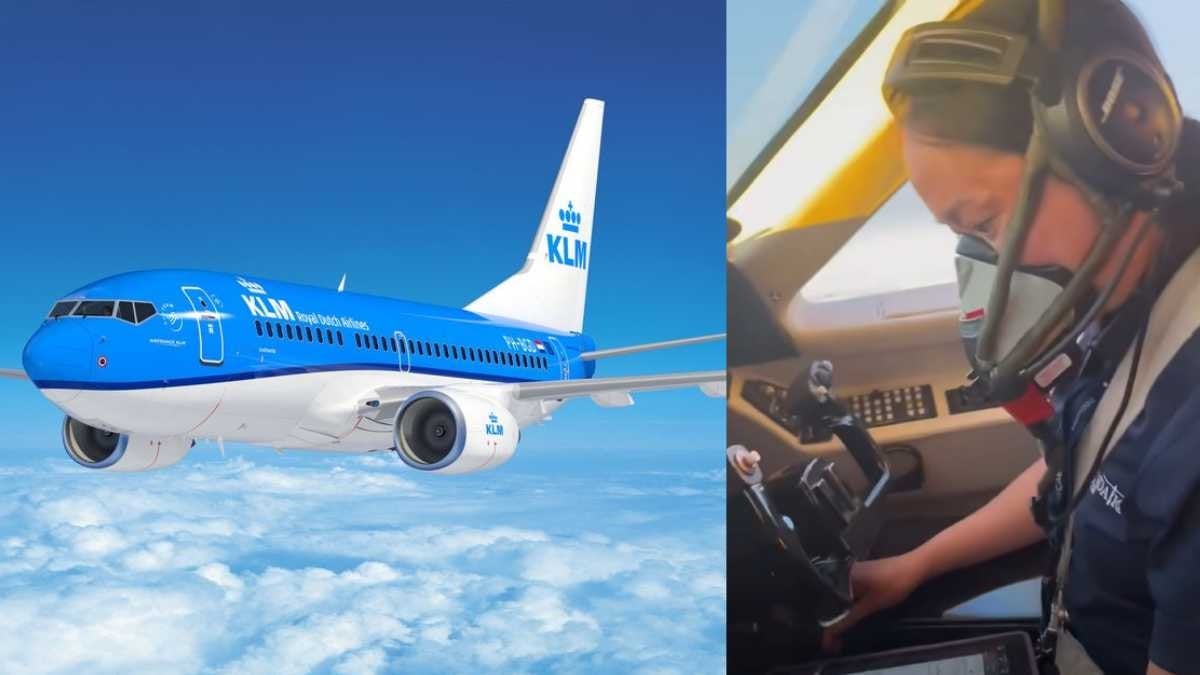 Yerin 43 bin fit üzerinde can pazarı: Kokpitin camı parçalandı