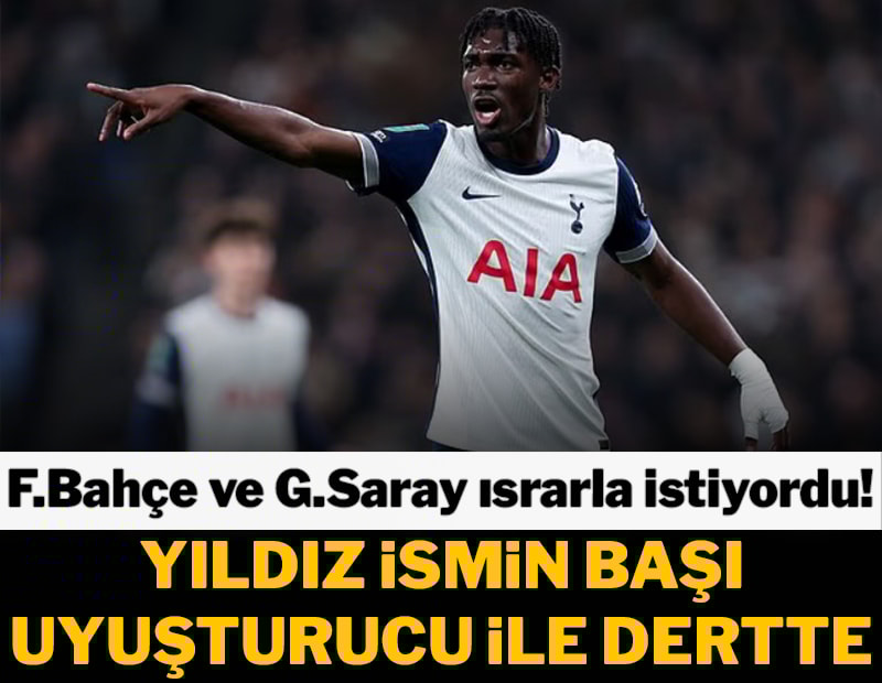 Fenerbahçe ve Galatasaray ısrarla istiyordu! Yıldız ismin uyuşturucu ile başı dertte