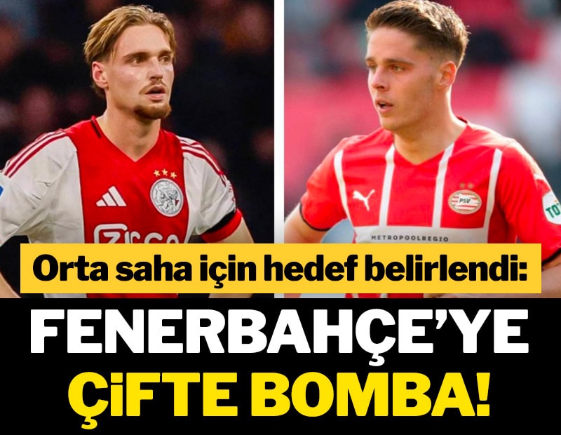 Orta saha için hedef belirlendi: Fenerbahçe'ye çifte bomba!