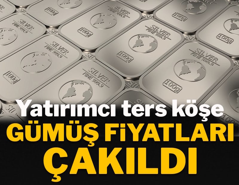 Yatırımcı ters köşe: Gümüş fiyatları çakıldı