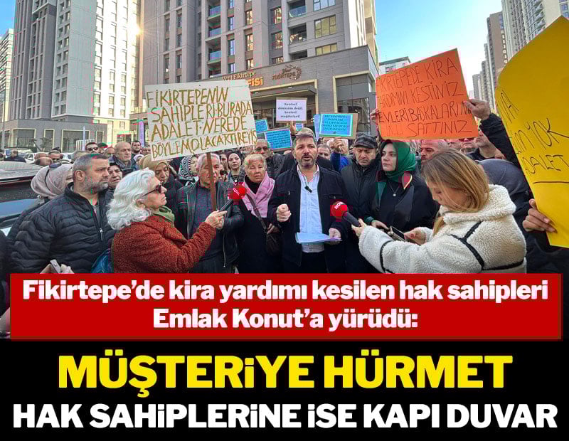 Müşteriye hürmet hak sahiplerine ise kapı duvar