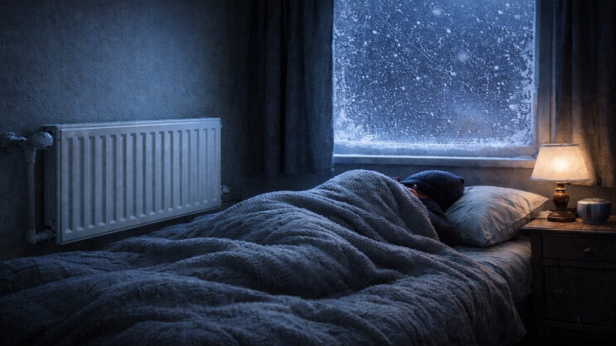 Gece kaloriferi kapatıp uyuyanlar yandı