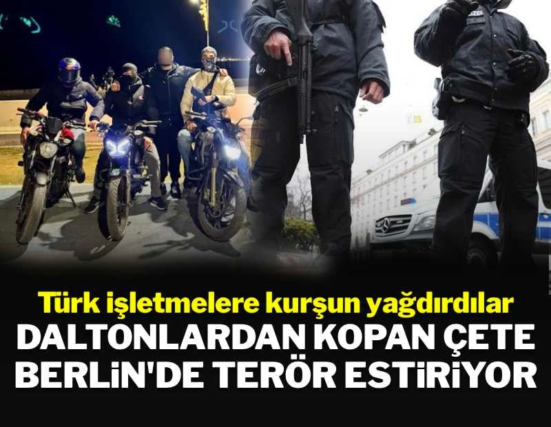 Daltonlar&#x27;dan kopan çete, Berlin&#x27;de terör estiriyor
