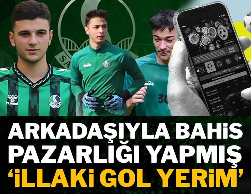 Arkadaşıyla bahis pazarlığı yapmış! 'İllaki gol yerim ben'
