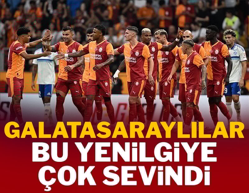 Galatasaraylılar bu yenilgiye çok sevindi