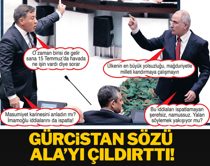 Gürcistan sözü Ala’yı çıldırttı