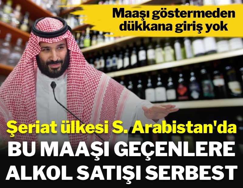 Şeriat ülkesinde zenginler alkol alabilecek: Maaşlarını gösterip girecekler