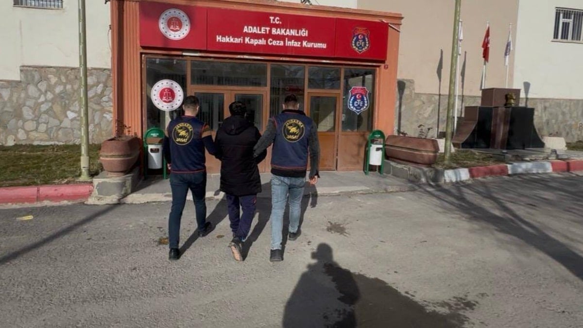 6 yıl 7 ay hapis cezası bulunan hükümlü yakalandı