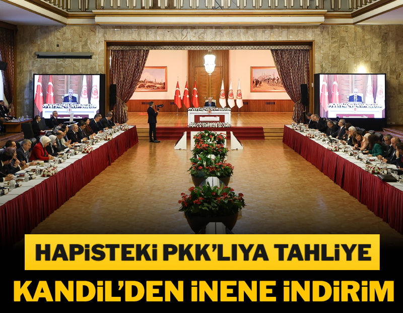 Hapisteki PKK’lıya tahliye Kandil’den inene indirim