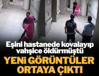 Yeni görüntüler ortaya çıktı! Hastane koridorunda kovalamış
