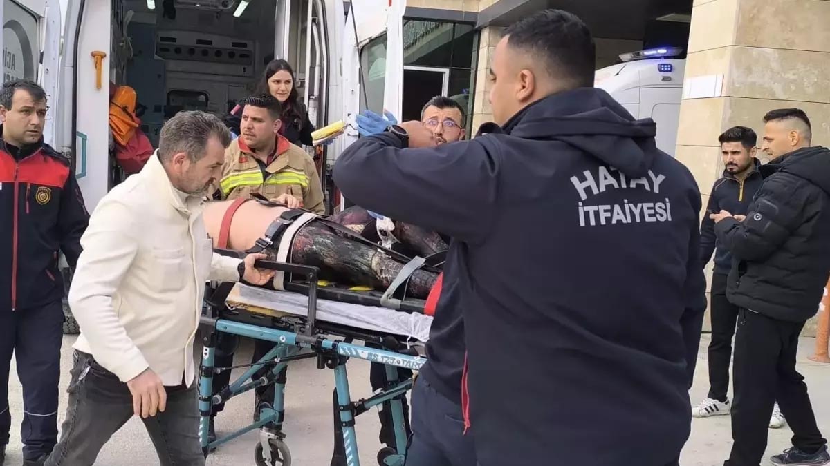 Balık avına çıktığı zıpkınla kendini yaraladı