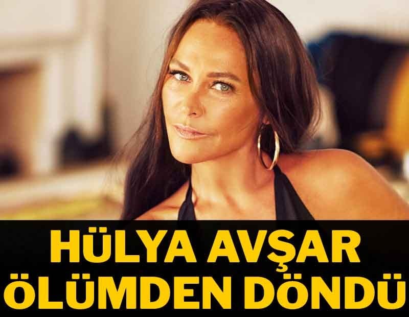 Hülya Avşar kaza yaptı
