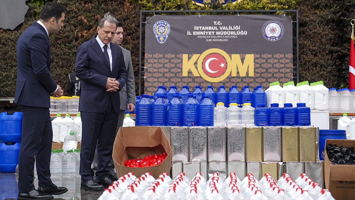 3 İlde sahte içki operasyonu: 45 bin litre alkol ele geçirildi, 5 tutuklama