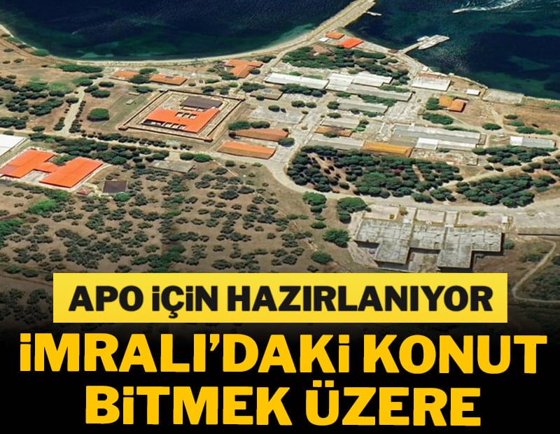 Öcalan’ın İmralı’da yapılan villası bitmek üzere