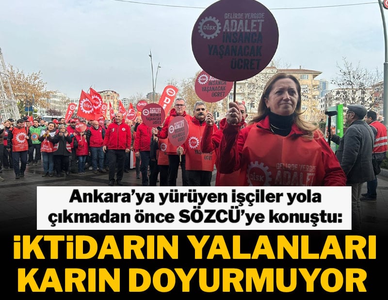 İktidar konuştukça işçi eziliyor