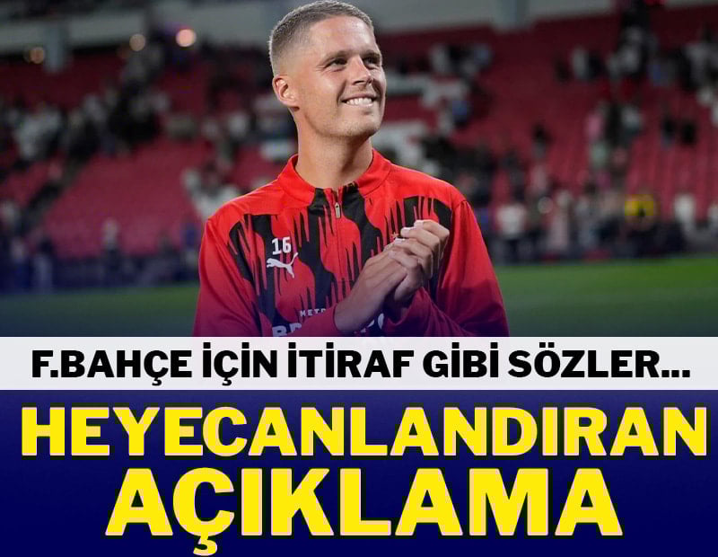 Fenerbahçelileri heyecanlandıran Veerman açıklaması