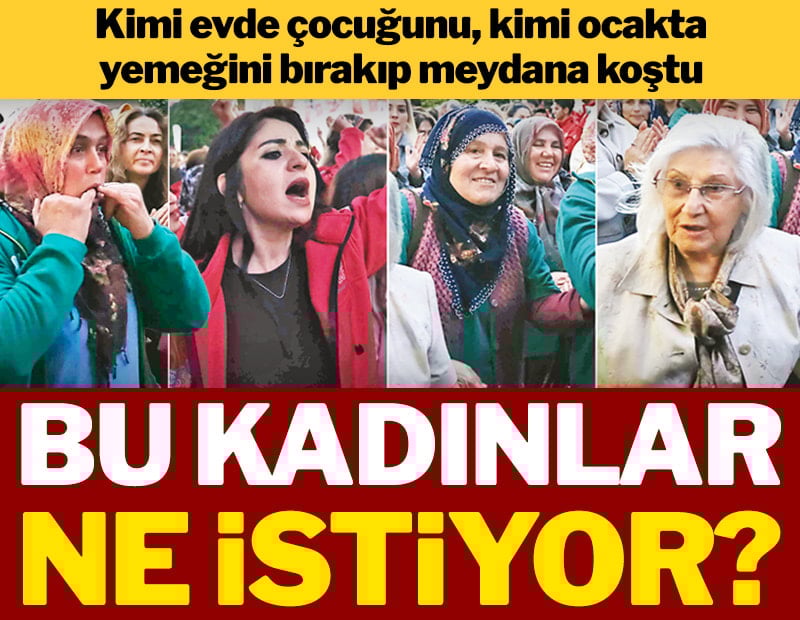 Karalar için yürüdüler