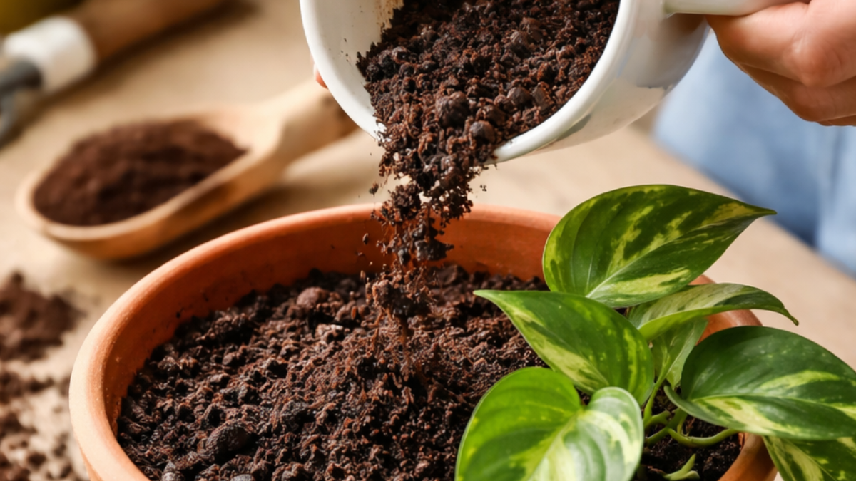 Saksı dibine 1 fincan dökün çiçek kökü çelik gibi oluyor