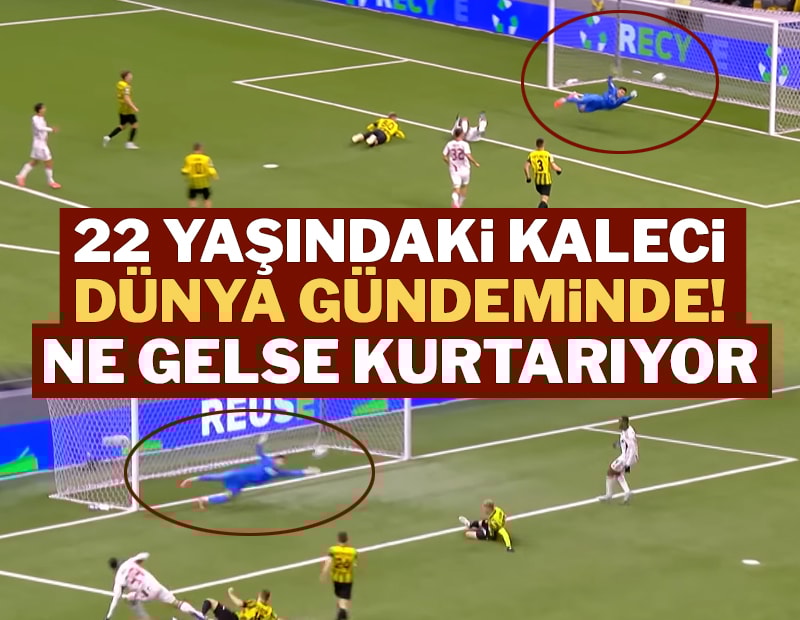 22 yaşındaki kaleci Şampiyonlar Ligi'ne damga vurdu