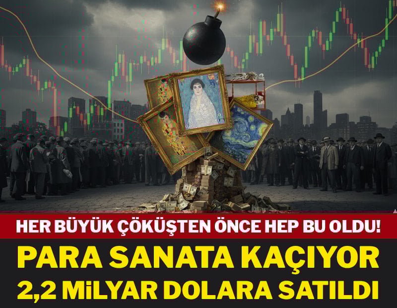Büyük finansal kriz kapıda mı? Tarihte her büyük çöküşten önce bu oldu: Sanat eserleri 1 ayda 2,2 milyar dolara satıldı