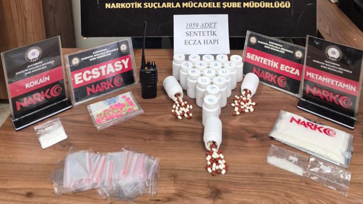 Kastamonu’da uyuşturucu operasyonu: 3 tutuklama