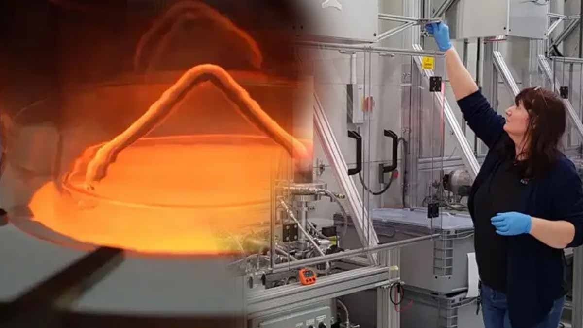 170 özel fırında eritilen mucizevi kristal yapı... 45 dakika süren işkence 15 dakikaya düşecek