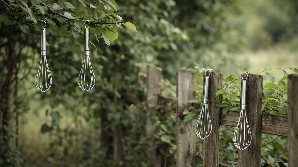 Ağaçlara asılmış çırpma tellerinin gizemi çözüldü