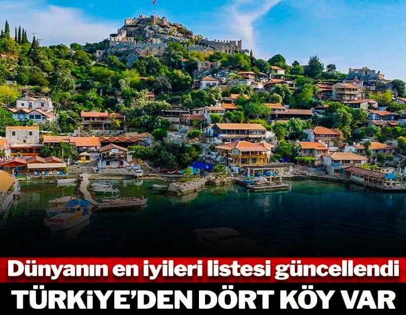 Dünyanın en iyileri listesi güncellendi: Türkiye'de dört köy var