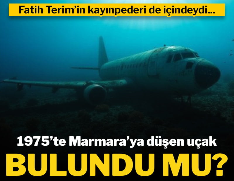 Marmara&#x27;ya gömülen uçağın enkazına ulaşıldı mı?