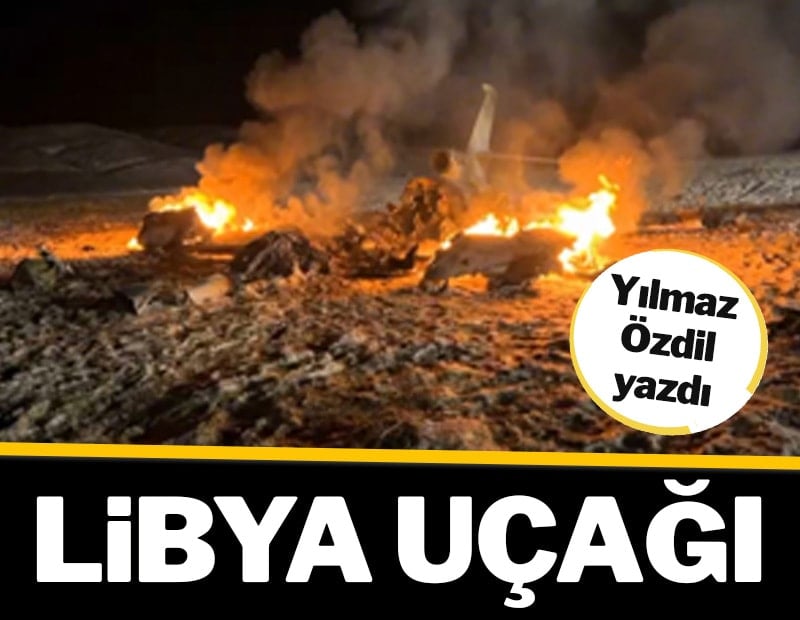 Libya uçağı
