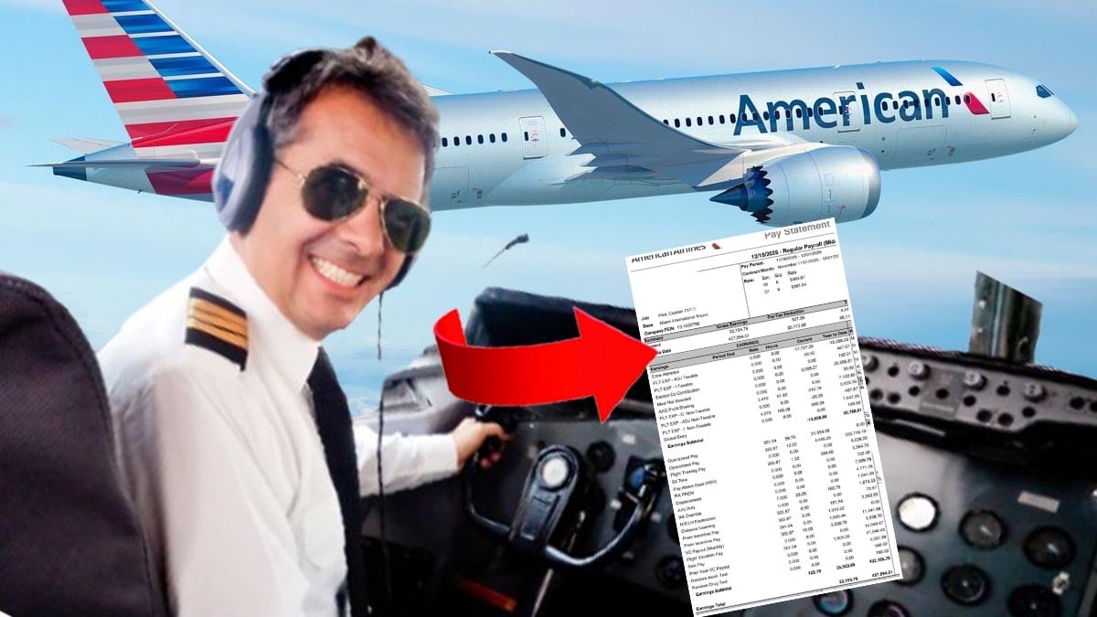 ABD'de görev yapan bir kaptan pilot maaş bordrosunu paylaştı: 'Dehşet iyi!'