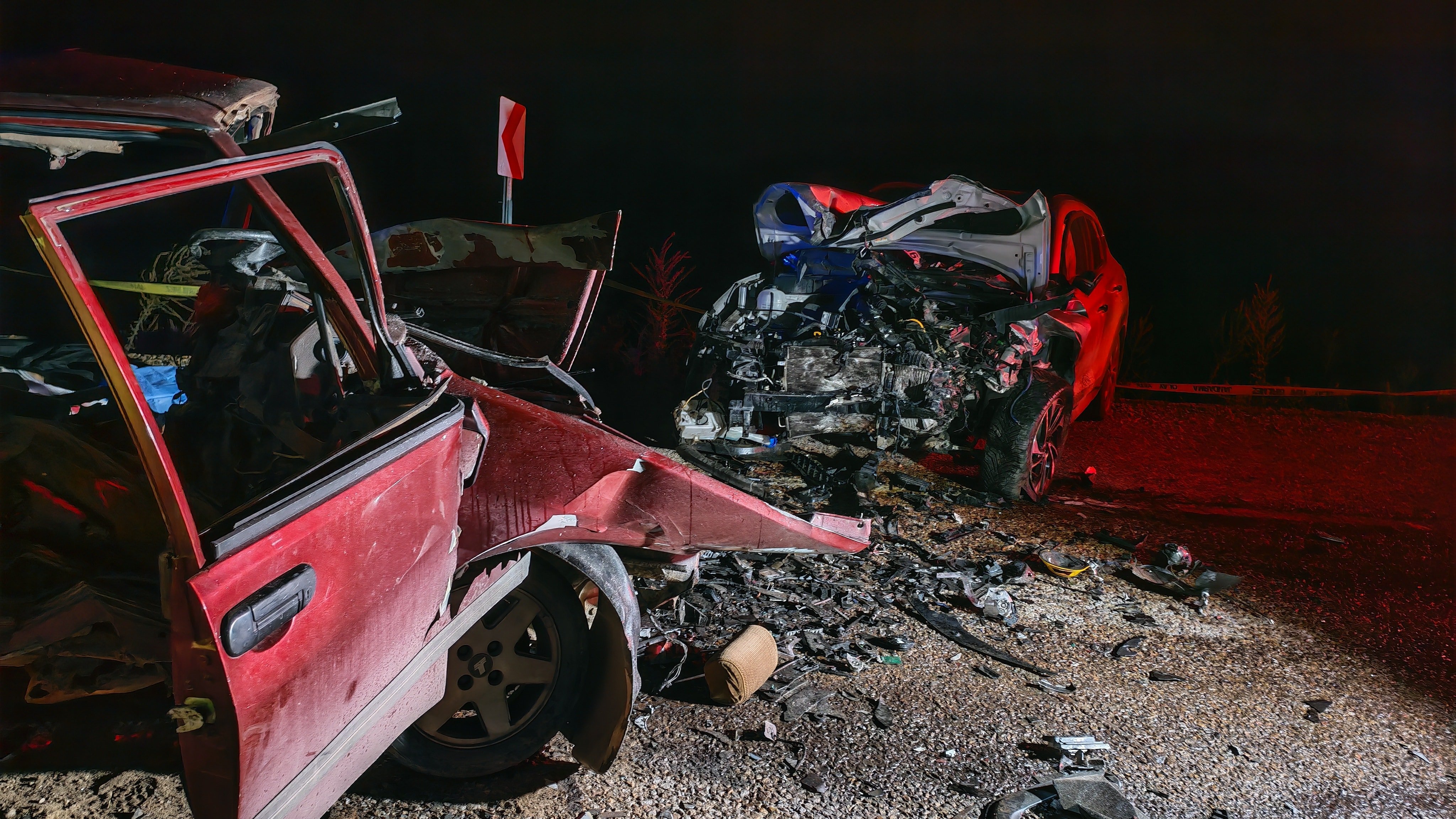 Katliam gibi kaza: 3 ölü, 1 yaralı