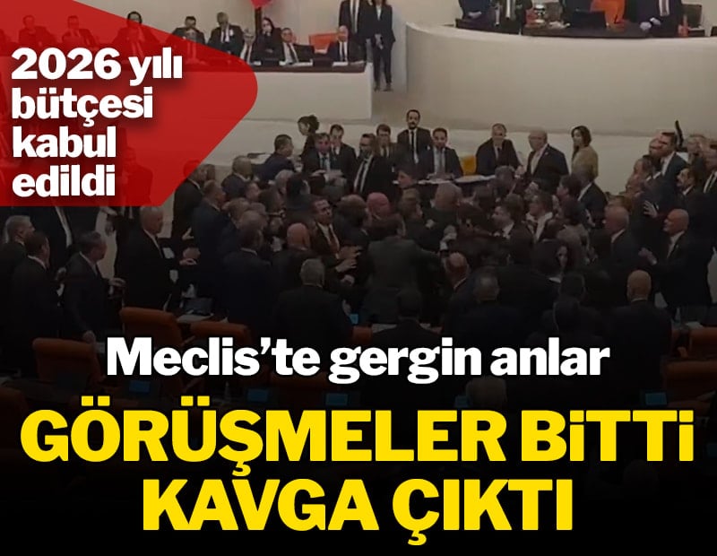 Meclis'te CHP ve AKP'li vekiller arasında kavga