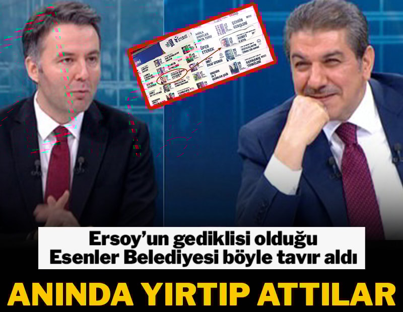 Mehmet Akif Ersoy’un gediklisi olduğu Esenler Belediyesi böyle tavır aldı! Anında yırtıp attılar