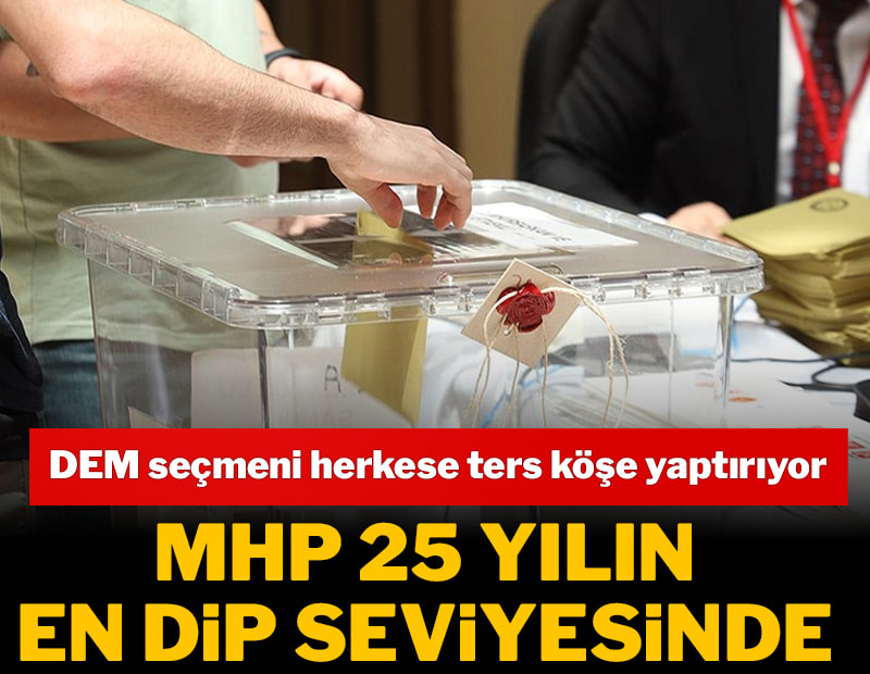 İktidara yakın anketçiden Bahçeli'ye kötü haber! 