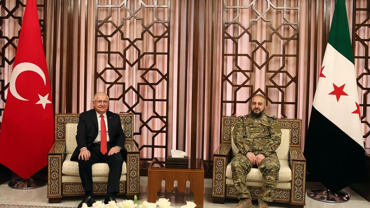 Bakan Güler, Suriye Savunma Bakanı ile görüştü