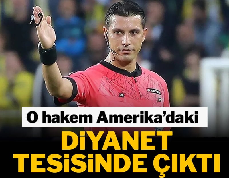 Bahis zanlısı hakem Diyanet’te yönetici