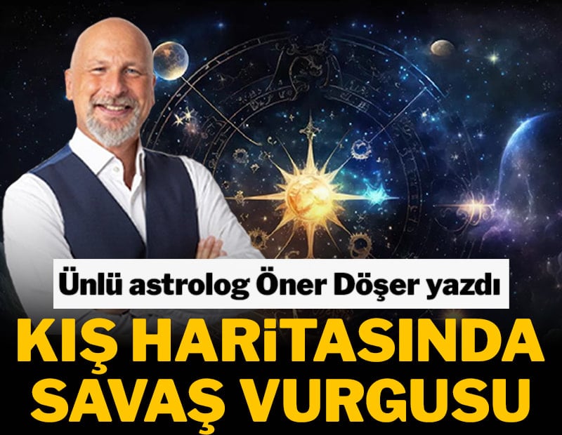 Kış haritasında savaş vurgusu