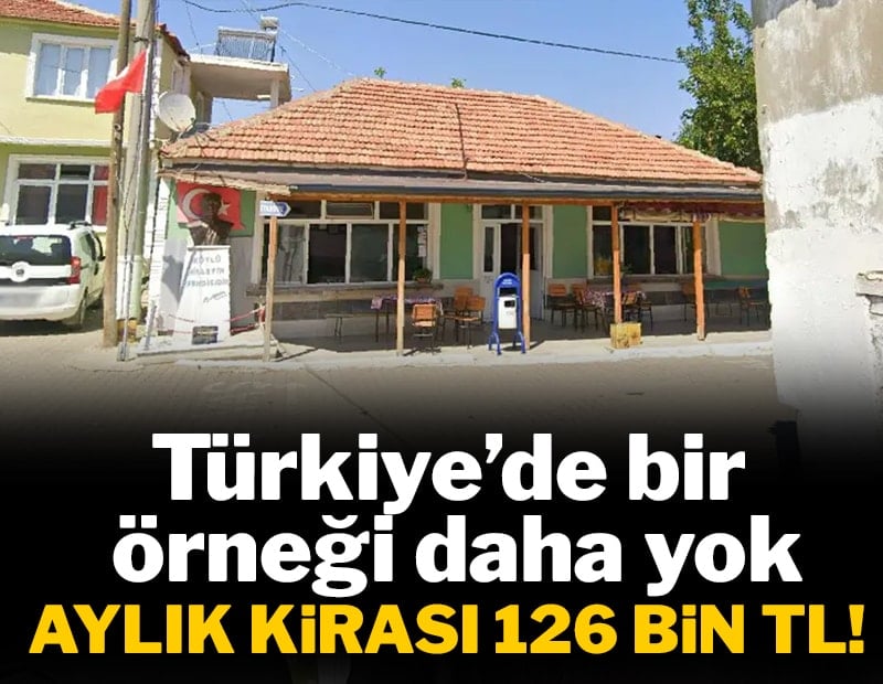 Türkiye'de böyle bir kahvehane yok: Kirası 126 bin lira!