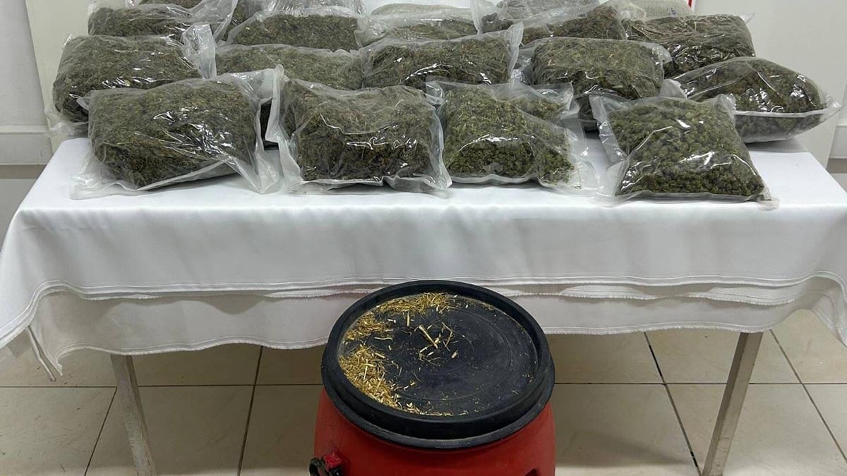 Suruç’ta uyuşturucu ve silah ele geçirildi: 1 gözaltı