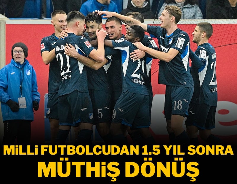 Ozan Kabak&#x27;tan 1.5 yıl sonra müthiş dönüş