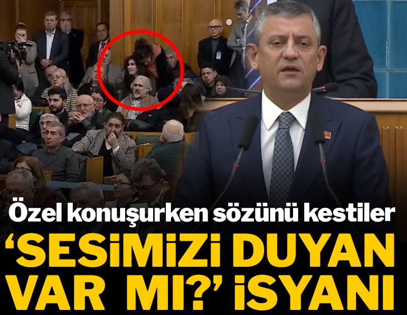 Özel konuşurken sözünü kestiler: 'Sesimizi duyan var mı?' isyanı