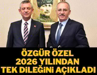2026’dan tek dileğim erken seçim sandığı