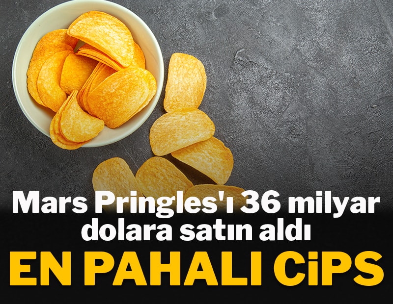 En pahalı cips: Mars, Pringles'ı 36 milyar dolara satın aldı